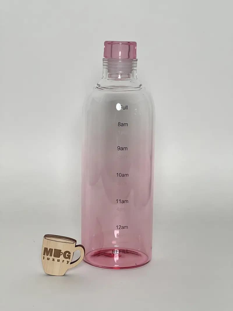 بطری پیرکس وارداتی ساده رنگی درب واشردار 750 میل — تصویر ۳