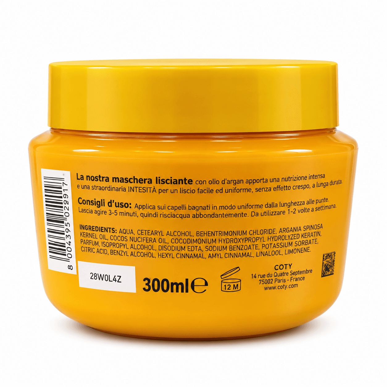 ماسک مو آرگان لورال LISS_INTENSE MASCHERA LISCIANTE LOREAL ELVIVE — تصویر ۳