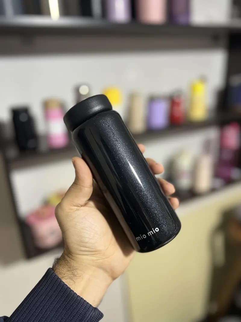 مینی تراول ماگ mio mio درب پیچی صافی دار 320 میل استیل 316 — تصویر ۳