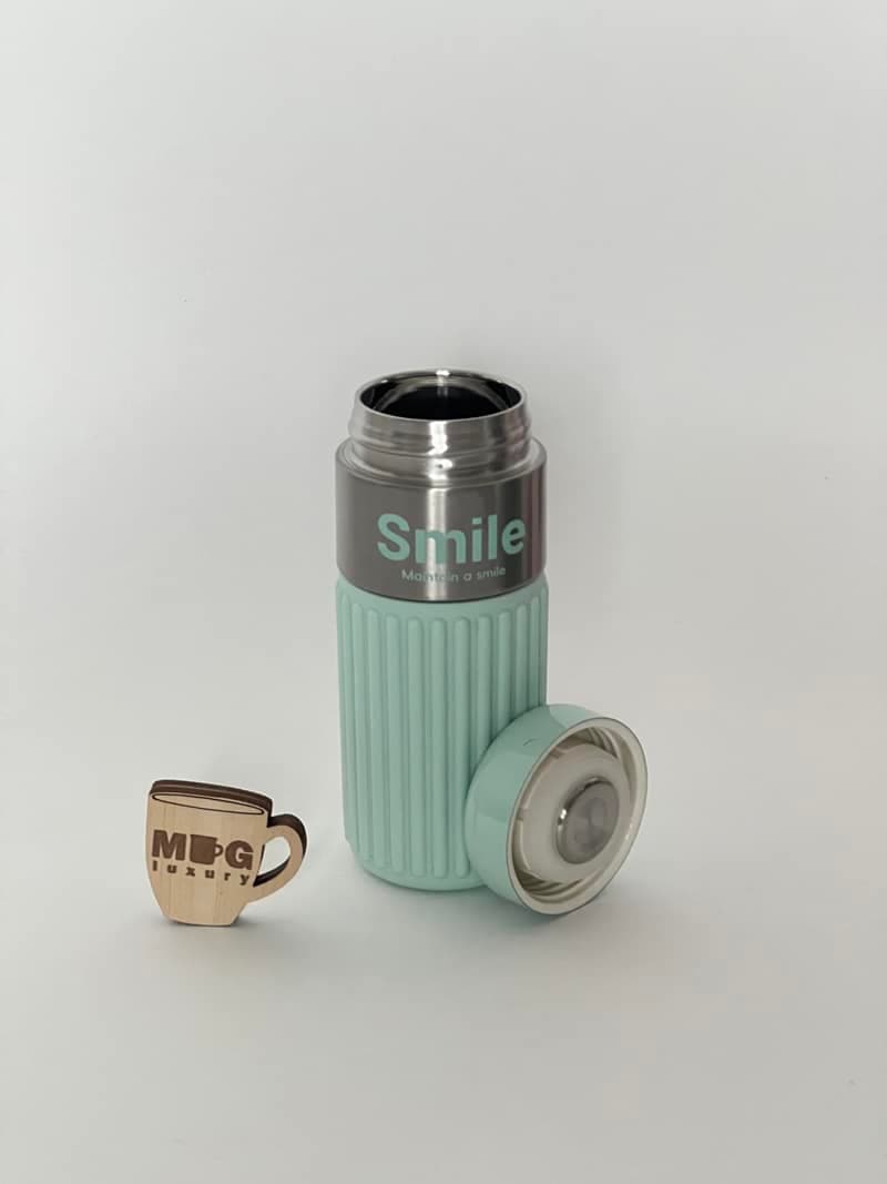 مینی فلاسک SMILE درب پیچی 200 میل استیل 316 — تصویر ۶