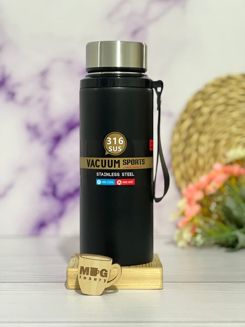 فلاسک VACUUM SPORTS درب استیل 800 میل استیل 316 — تصویر ۶