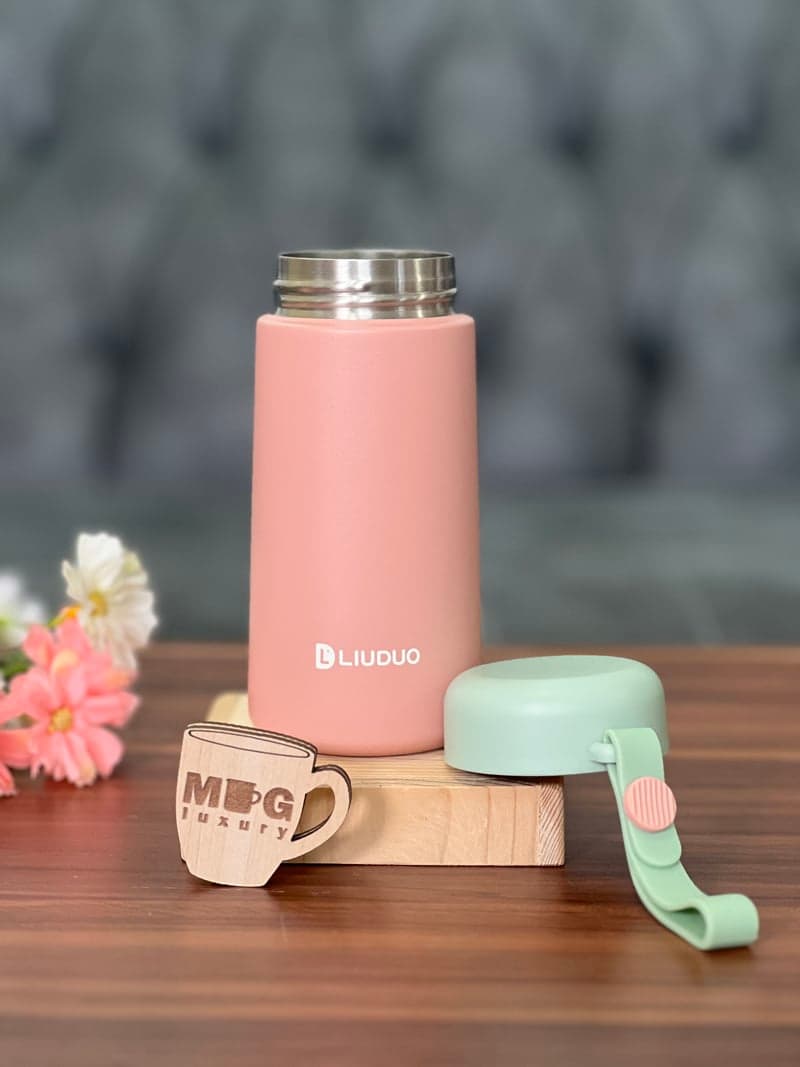 فلاسک LIUDUO بند سیلیکونی 270 میل استیل 304 — تصویر ۶