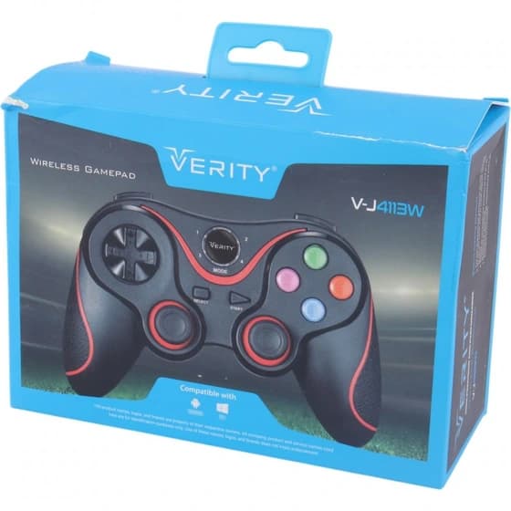 دسته بازی بی سیم وریتی مدل V-J4113W تک شوک دار — تصویر ۷