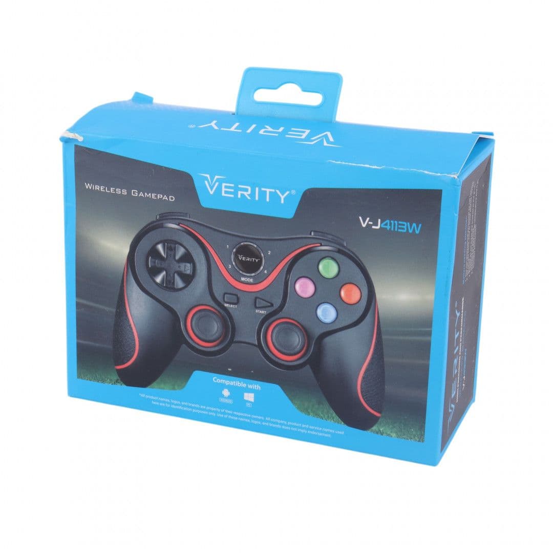 دسته بازی بی سیم وریتی مدل V-J4113W تک شوک دار — تصویر ۳