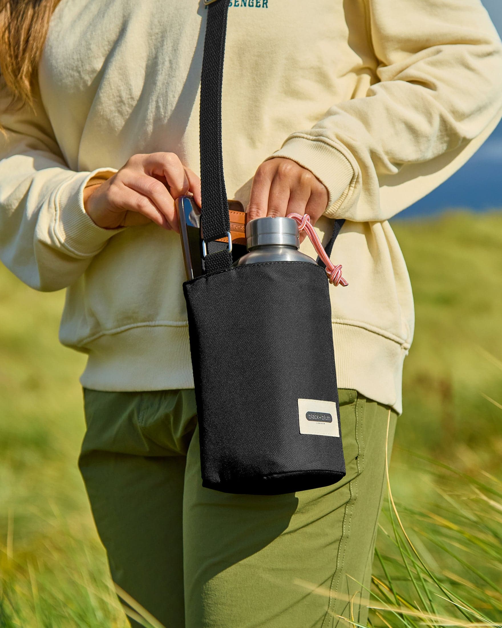 کیف بطری عایقدار | Insulated Bottle Bag – Moss — تصویر ۲