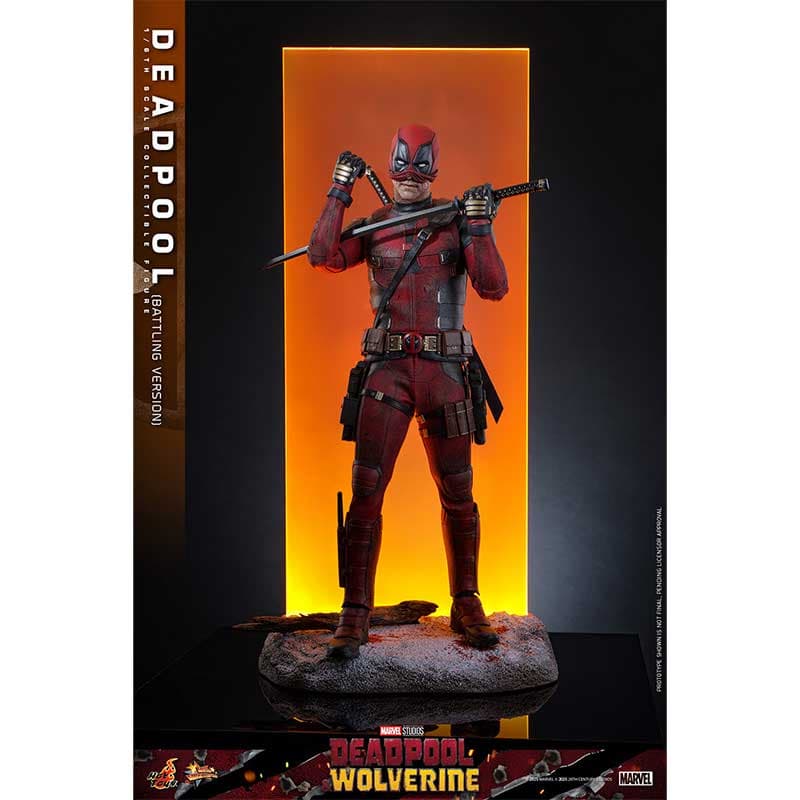 اکشن فیگر 1/6 ددپول از فیلم Deadpool & Wolverine برند Hot Toys — تصویر ۵