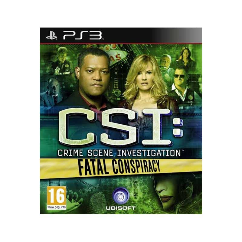 بازی CSI Crime Scene Investigation Fatal Conspiracy برای PS3