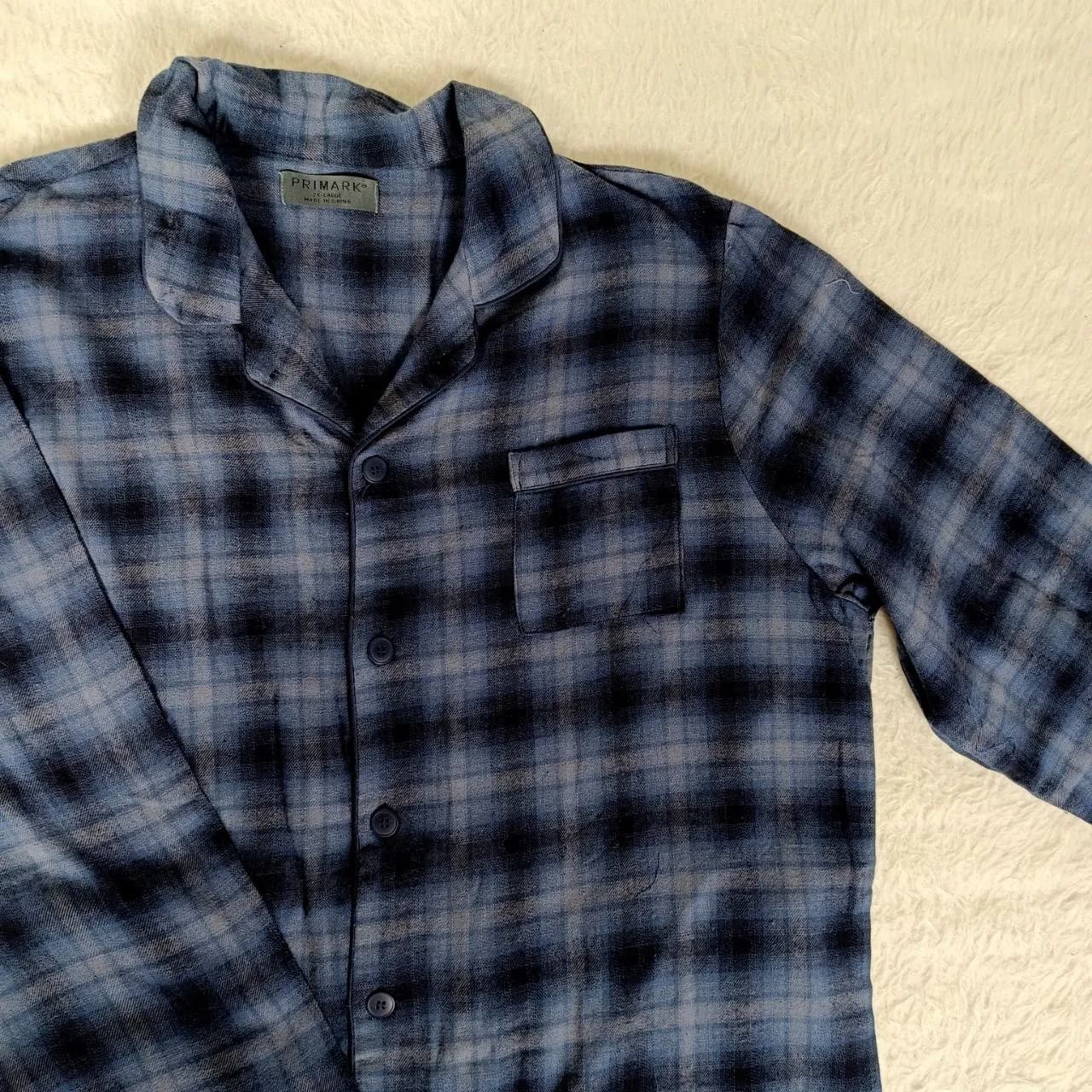 ست پیراهن و شلوار خواب مردانه برند primark کد M0214 — تصویر ۵