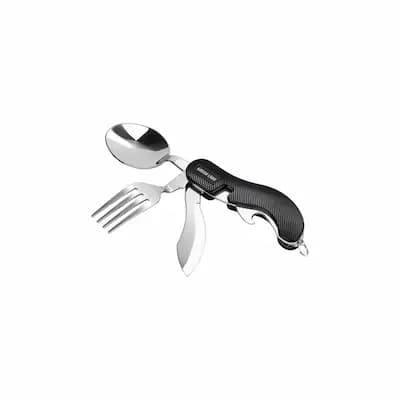 ست قاشق و چنگال مسافرتی گرین لاین مدل 4IN1 cutlery set