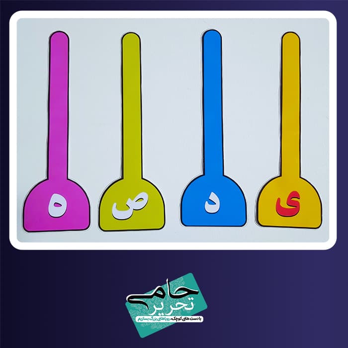 چرتکه آموزشی آهنربایی سایز A4 (وایتبردی و لمینت شده) — تصویر ۳