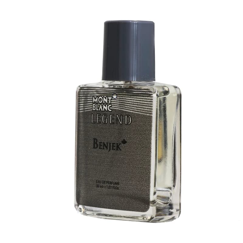 عطر جیبی مردانه بنجک مدل مونت بلانک لجند با رایحه تلخ حجم 30 میلیلیتر — تصویر ۳