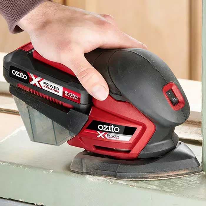 سنباده اتویی شارژی اوزیتو مدل PXMSS-700 — تصویر ۳