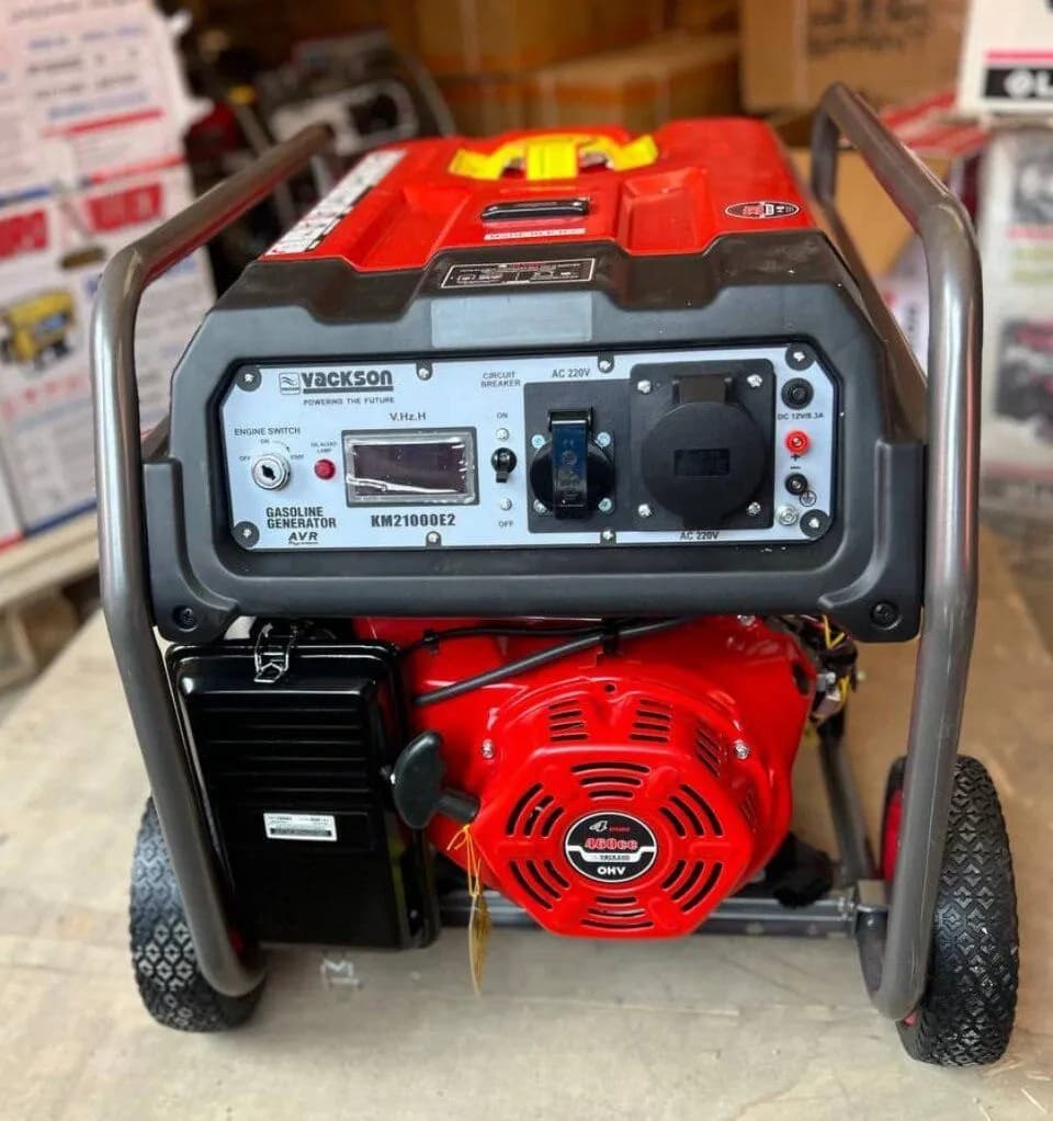 موتور برق 9.5 کیلووات واقعی استارتی تمام مس واکسون مدل KM21000E2 — تصویر ۳