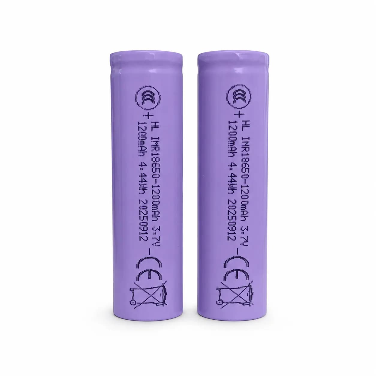 باطری 18650 سرتخت 1200ma (بسته 10 عددی)