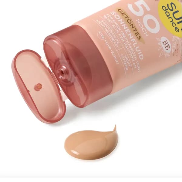 بی بی کرم و ضد آفتاب سان دنس SPF 50 – فلوئید رنگی SUNDANCE — تصویر ۳