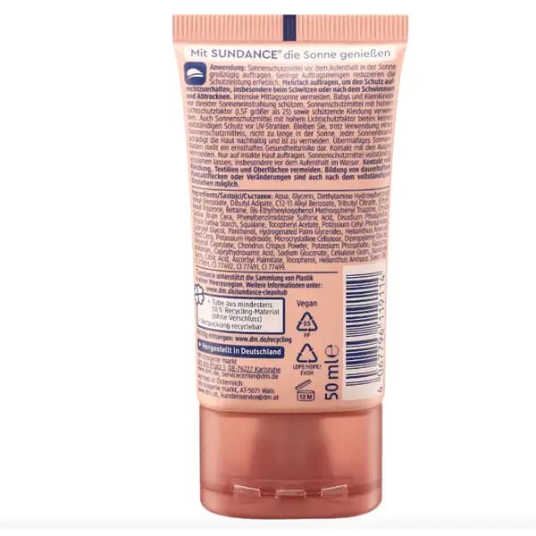 بی بی کرم و ضد آفتاب سان دنس SPF 50 – فلوئید رنگی SUNDANCE — تصویر ۲