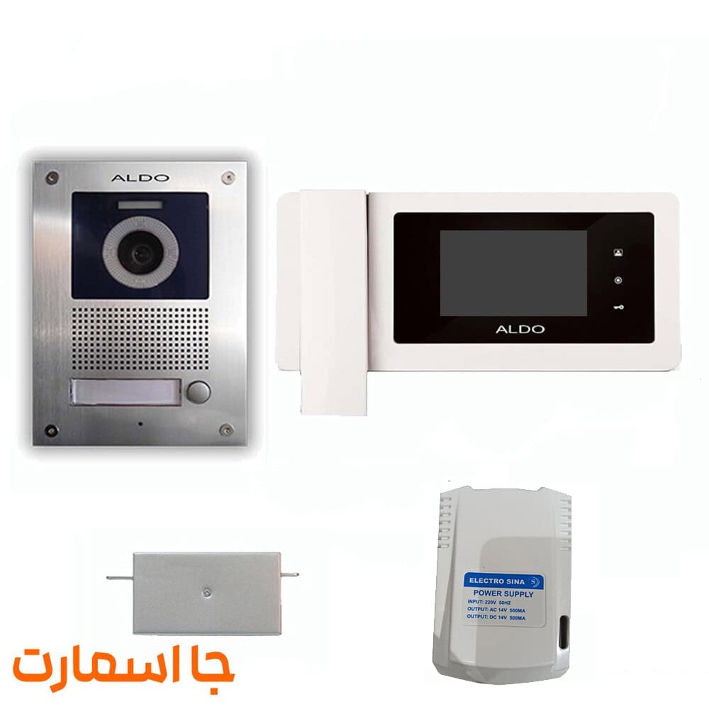 دربازکن تصویری آلدو مدل 414touchV1 مجموعه 4 عددی — تصویر ۴