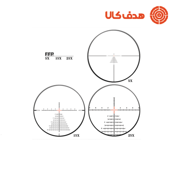 دوربین تفنگ دیسکاوری مدل ED-LHT 5-25×56 SFIR — تصویر ۵