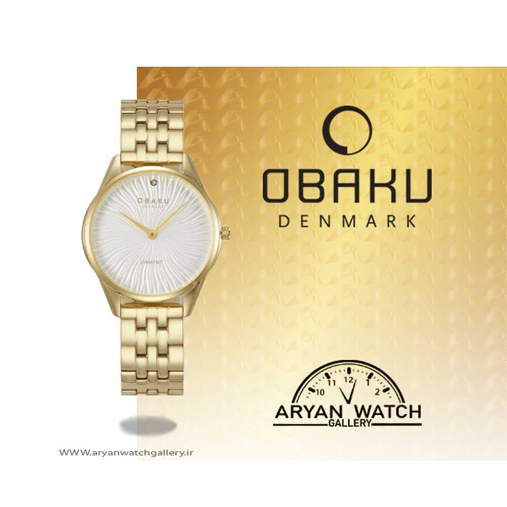 ساعت مچی زنانه | اوباکو OBAKU V297LXGISG — تصویر ۲