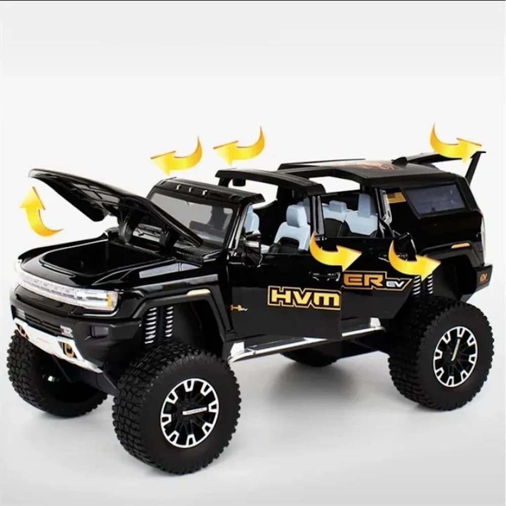ماکت ماشین فلزی مدل Hummer EV — تصویر ۵