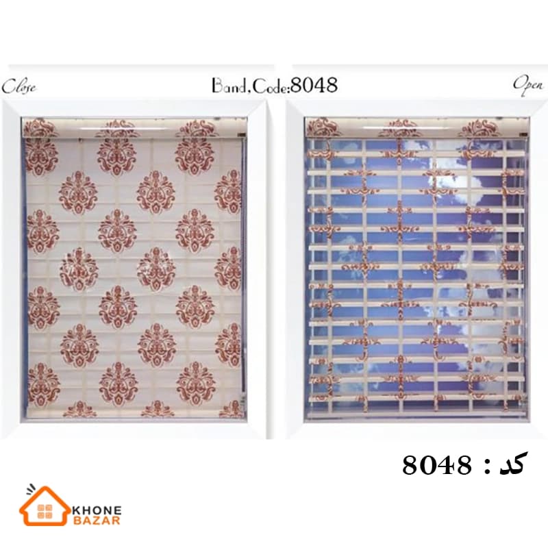 پرده باند چاپی کد 8048