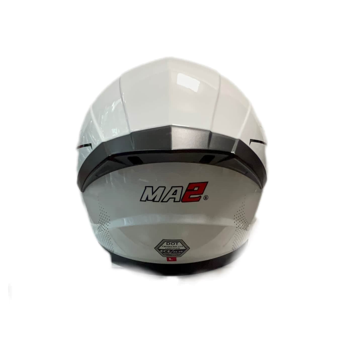 کلاه بی فک MA2 مدل 952 whit-blk — تصویر ۳