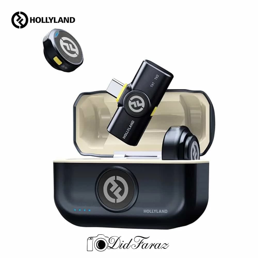 میکروفن یقه ای هالی لند Hollyland LARK M2 USB-C — تصویر ۴