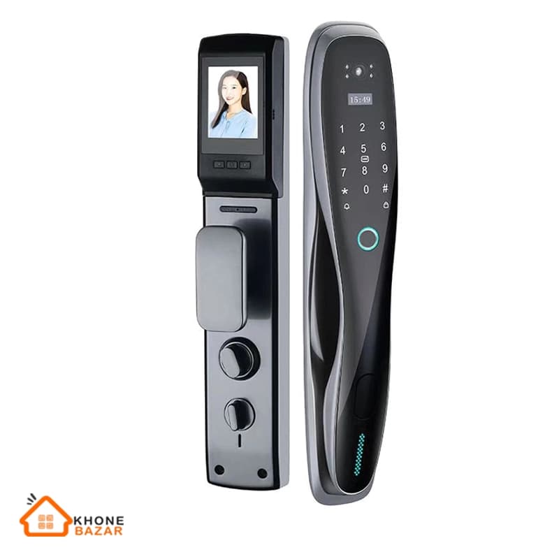 قفل دیجیتال اثر انگشتی دوربین دار V200 مدل DF01 HD — تصویر ۳