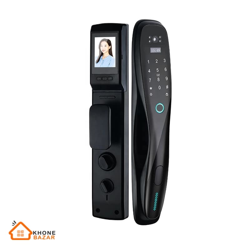 قفل دیجیتال اثر انگشتی دوربین دار V200 مدل DF01 HD — تصویر ۲