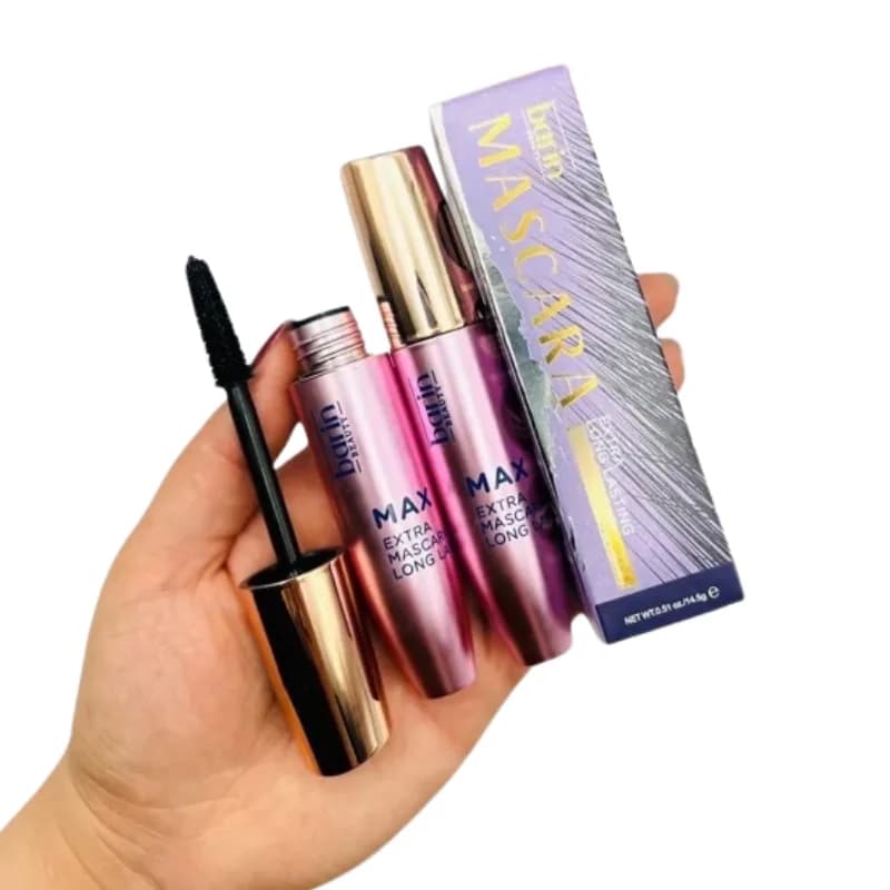 ریمل چشم بلند کننده و حجم دهنده بارین بیوتی Barin Beauty مدل مکس بنفش — تصویر ۸