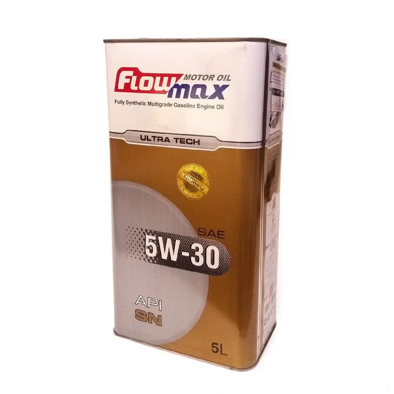 روغن موتور پارس فلومکس مدل Ultra Tech 5W30 SN حجم 5 لیتر