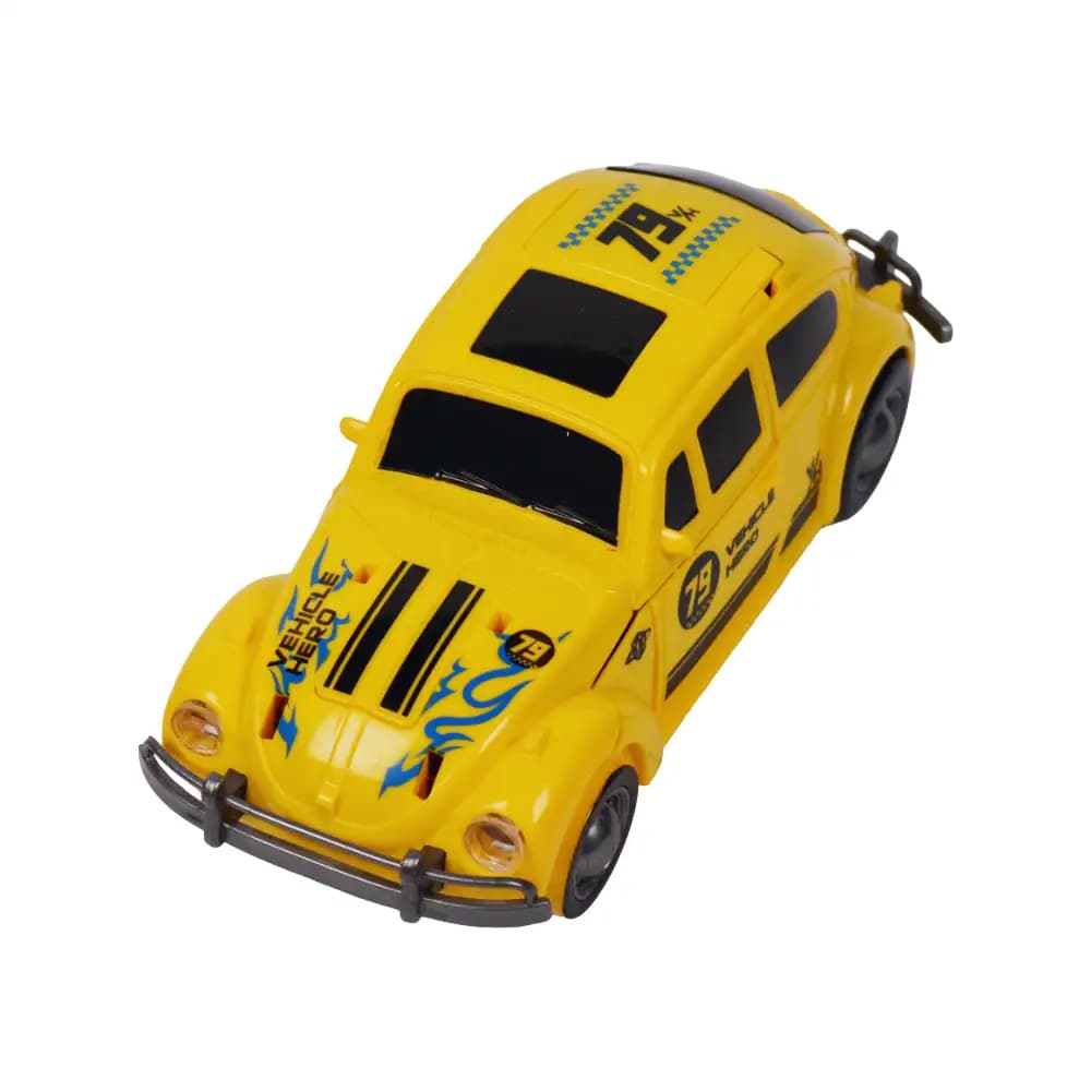 ماشین اسباب بازی تبدیل شونده مدل فولکس باتری خور 168G-49A — تصویر ۴