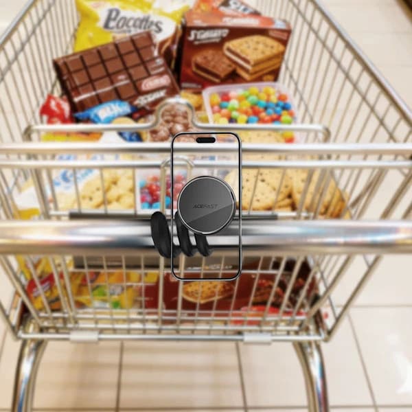 پایه نگهدارنده مگنتی گوشی ایس فست مدل ACEFAST E36؛ بازوی انعطافپذیر 46 سانتیمتری با آهنربای N52 — تصویر ۶