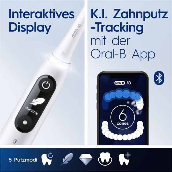 مسواک برقی هوشمند و اکسی جت Oral-B iO Series 6 — تصویر ۵