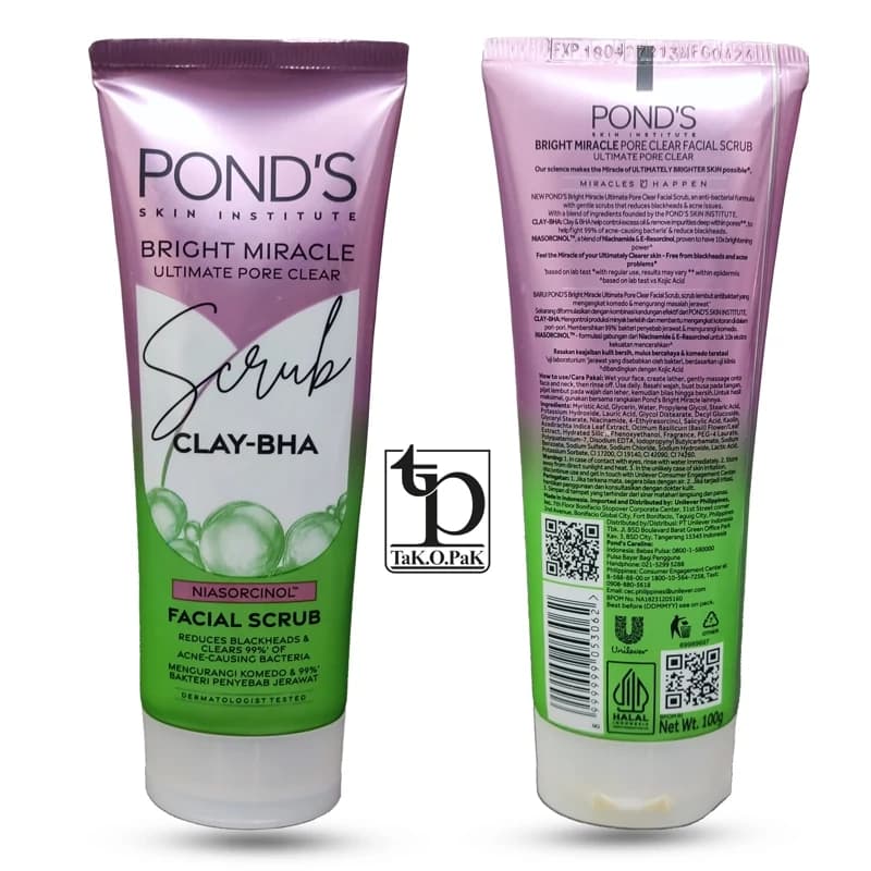 فوم شستشو و اسکراب ضد جوش صورت پوندز Ponds — تصویر ۲