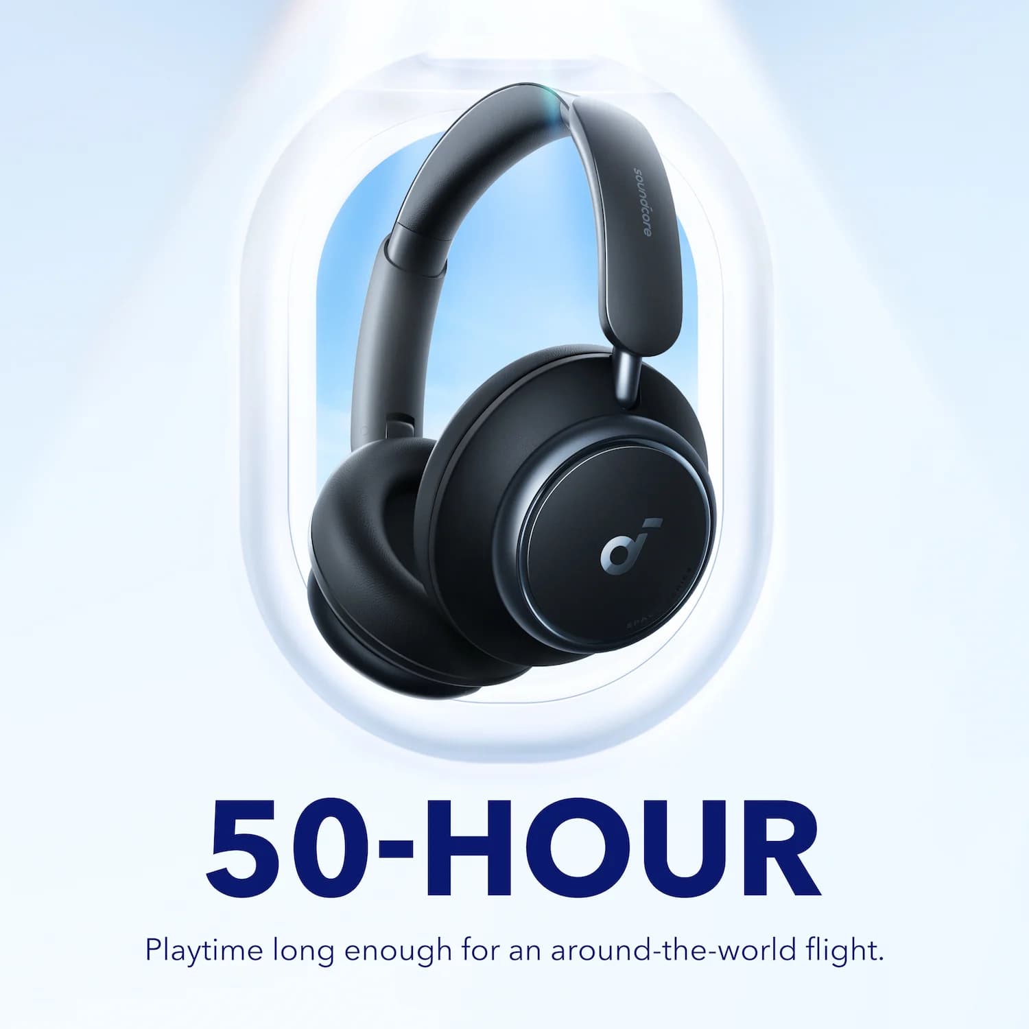 هدفون بلوتوثی انکر مدل Soundcore Space Q45 A304021 | حذف نویز تطبیقی، LDAC و 65 ساعت شارژدهی — تصویر ۶