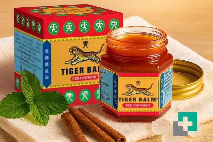 پماد تسکین درد تایگر بالم قرمز Tiger Balm Red Ointment — تصویر ۲