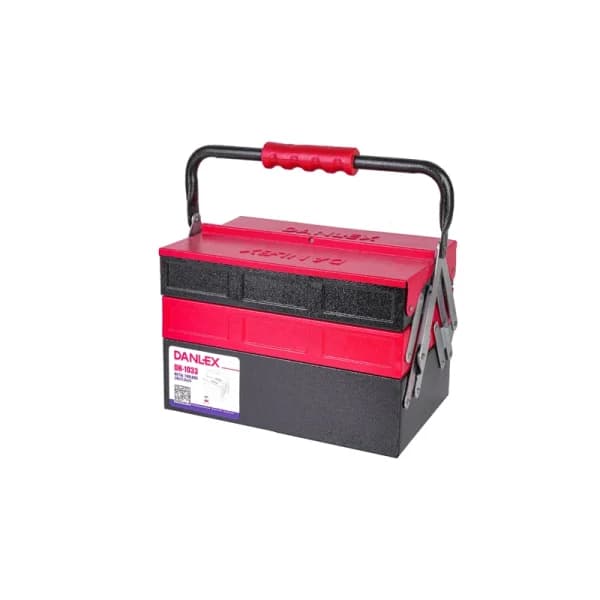 جعبه ابزار فلزی اتوماتیک دنلکس 30 سانتی متر 3 طبقه مدل DH-1033