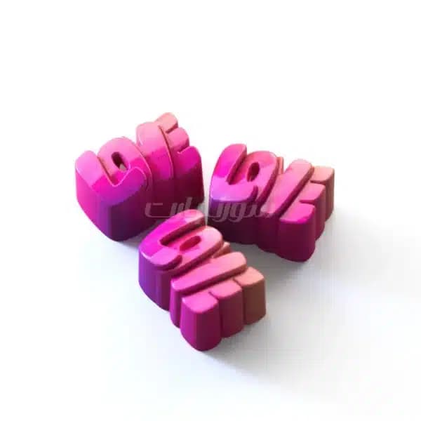 قالب پلی کربنات LOVE — تصویر ۲