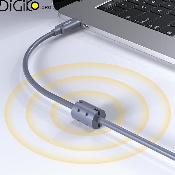 کابل تایپ سی به پرینتر USB برند JH متراژ 1.5 متر — تصویر ۴