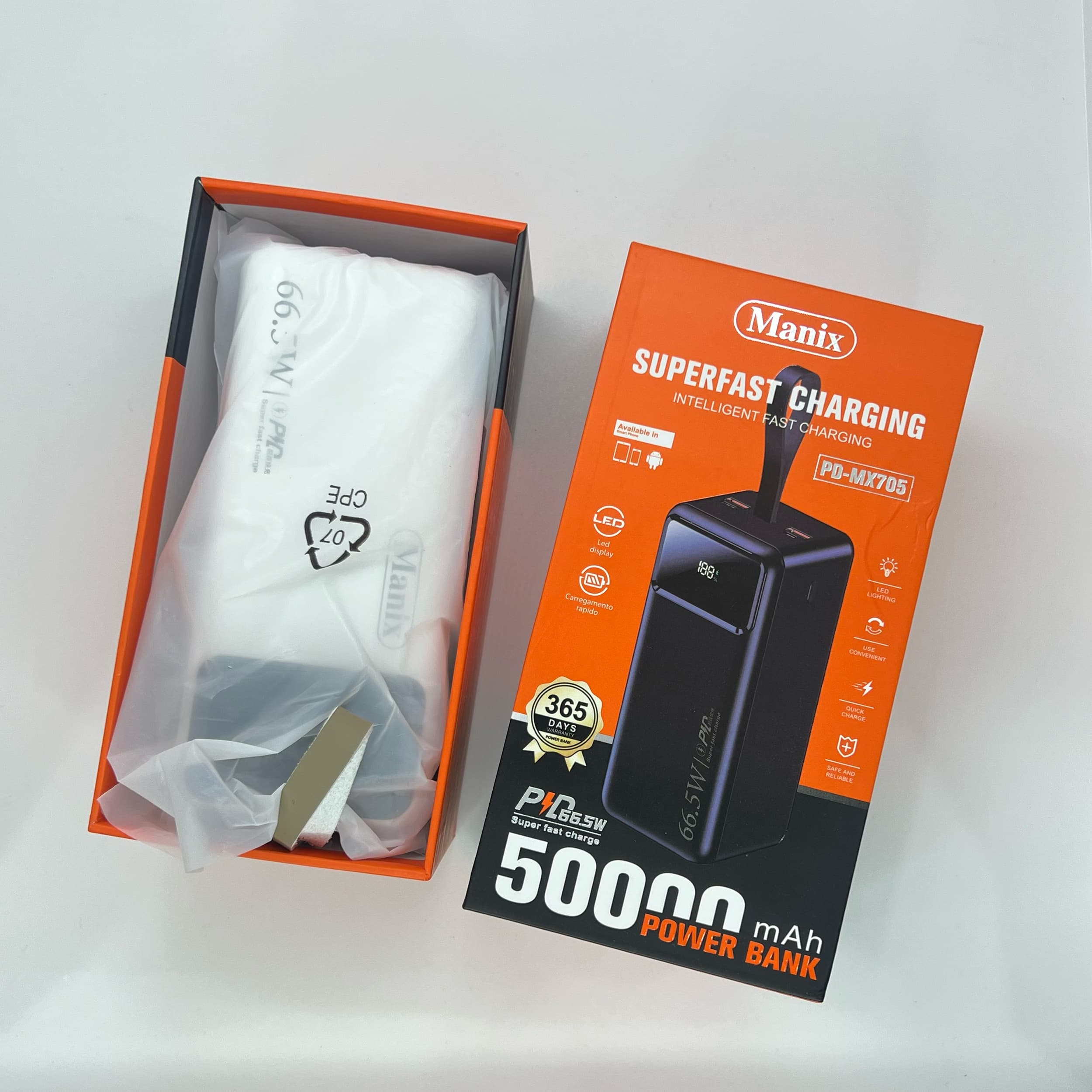 پاوربانک Manix مدل PD-MX705 — تصویر ۷