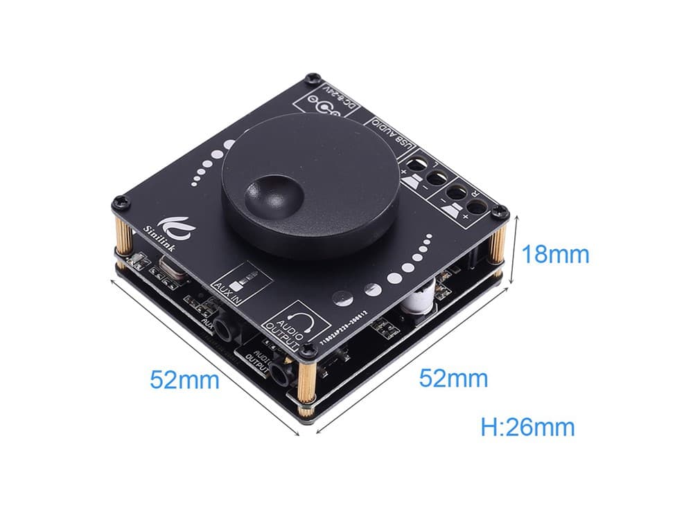 ماژول آمپلی فایر صوتی بلوتوث دار 10W15W20W مدل XY-AP15H — تصویر ۸