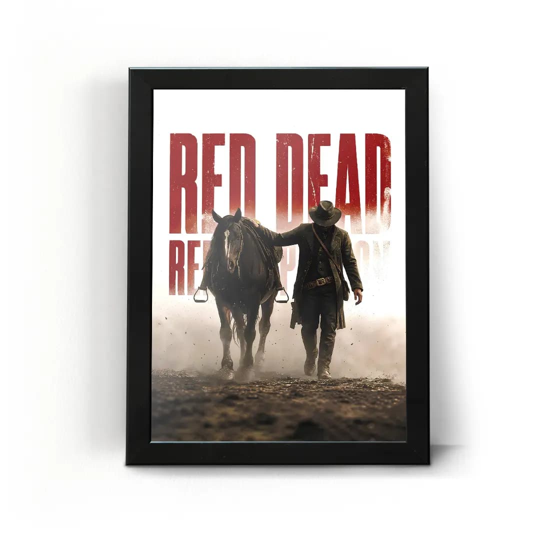 تابلو قاب رد دد ردمپشن Red Dead Redemption طرح 16