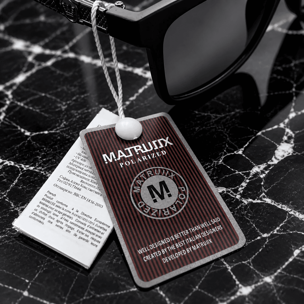 عینک آفتابی برند ماتریکس | MATRUIIX مدل 51T19-136 مکشی — تصویر ۲