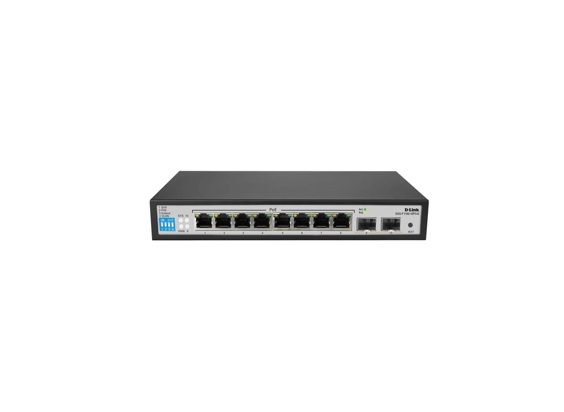سوییچ شبکه D LINK مدل DGS F1100 10PS E — تصویر ۵