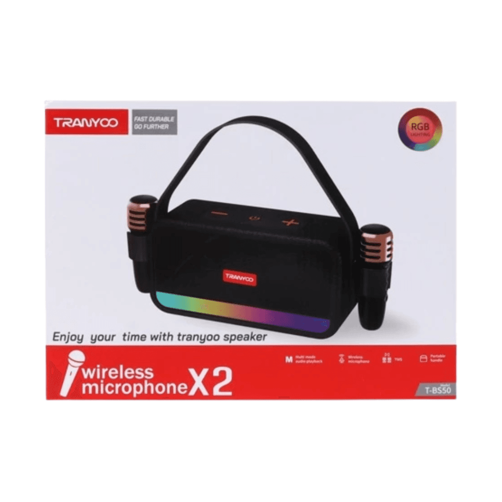اسپیکر بی سیم قابل حمل ترانیو مدل T-BS50 — تصویر ۲