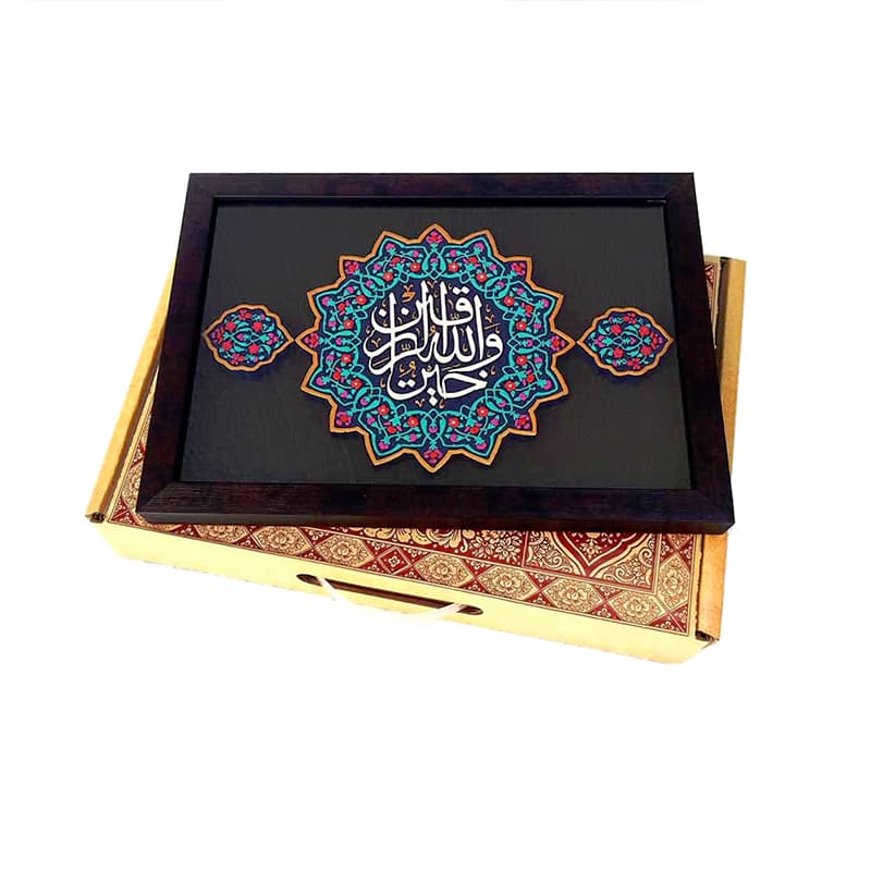 لوح نقش برجسته طرح و الله خیر الرازقین — تصویر ۲