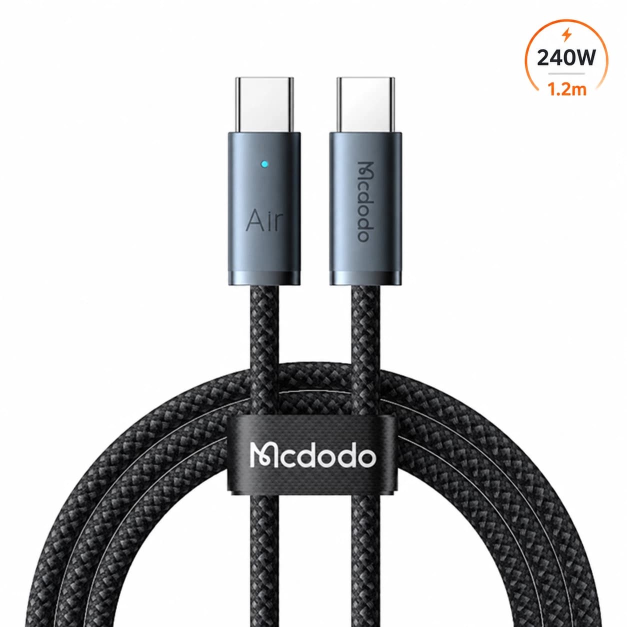 کابل دو سر تایپ سی مک دودو Mcdodo CA-7080 توان 240 وات طول 1.2 متر