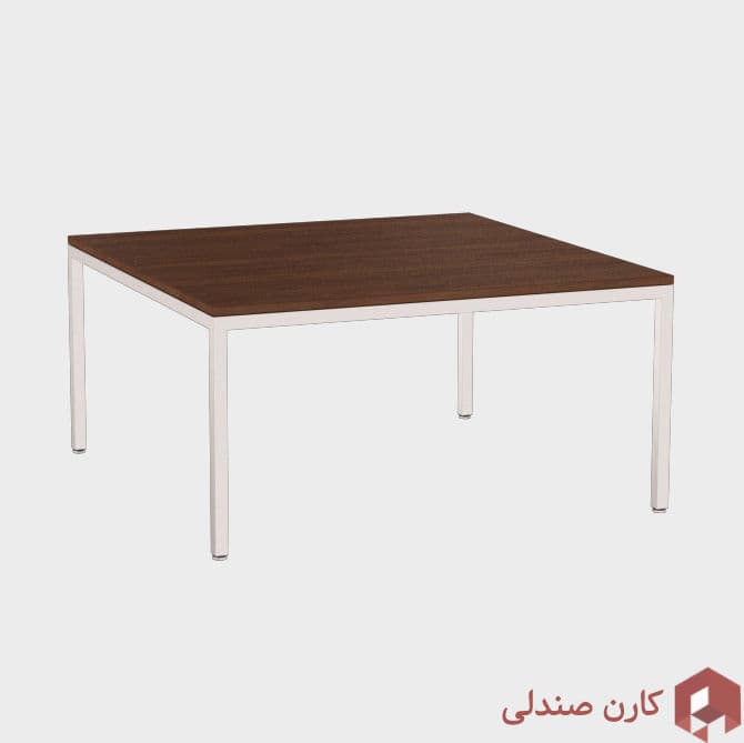 میز جلو مبلی چوبی ۹۰×۹۰ اروند ۵۰۲۱MW