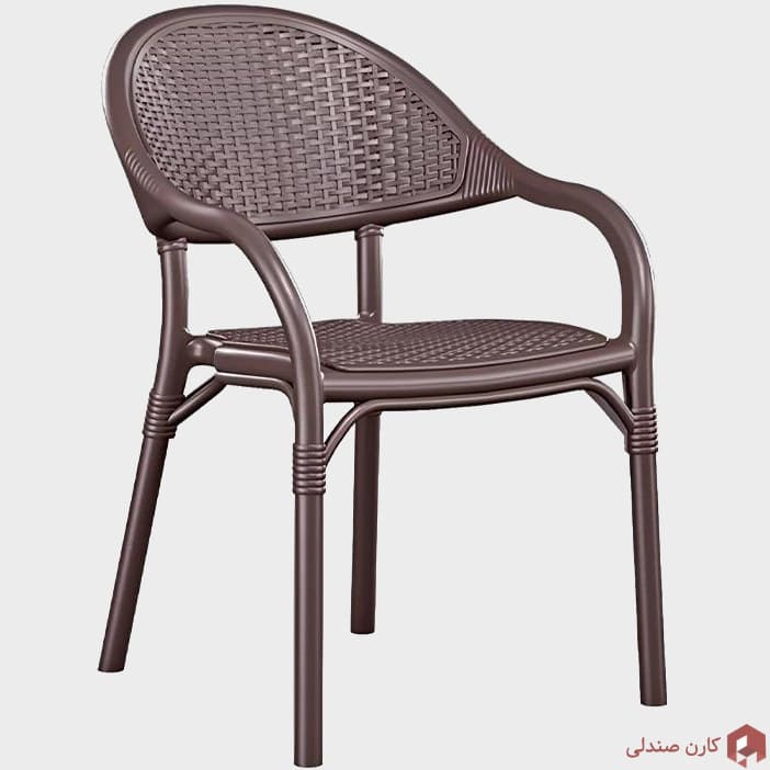 صندلی نیروانا نظری مدل n862 طرح حصیری — تصویر ۴